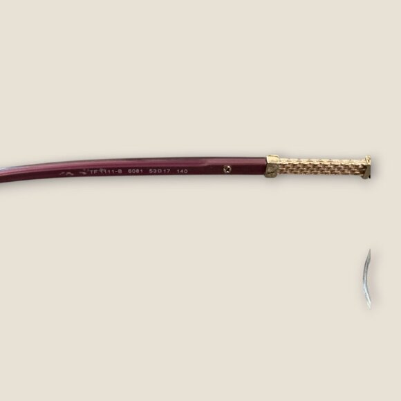 Tiffany & Co. Turquoise Eyeglass Case With Glasses FOR FRAMES ONLY - Picture 10 of 10